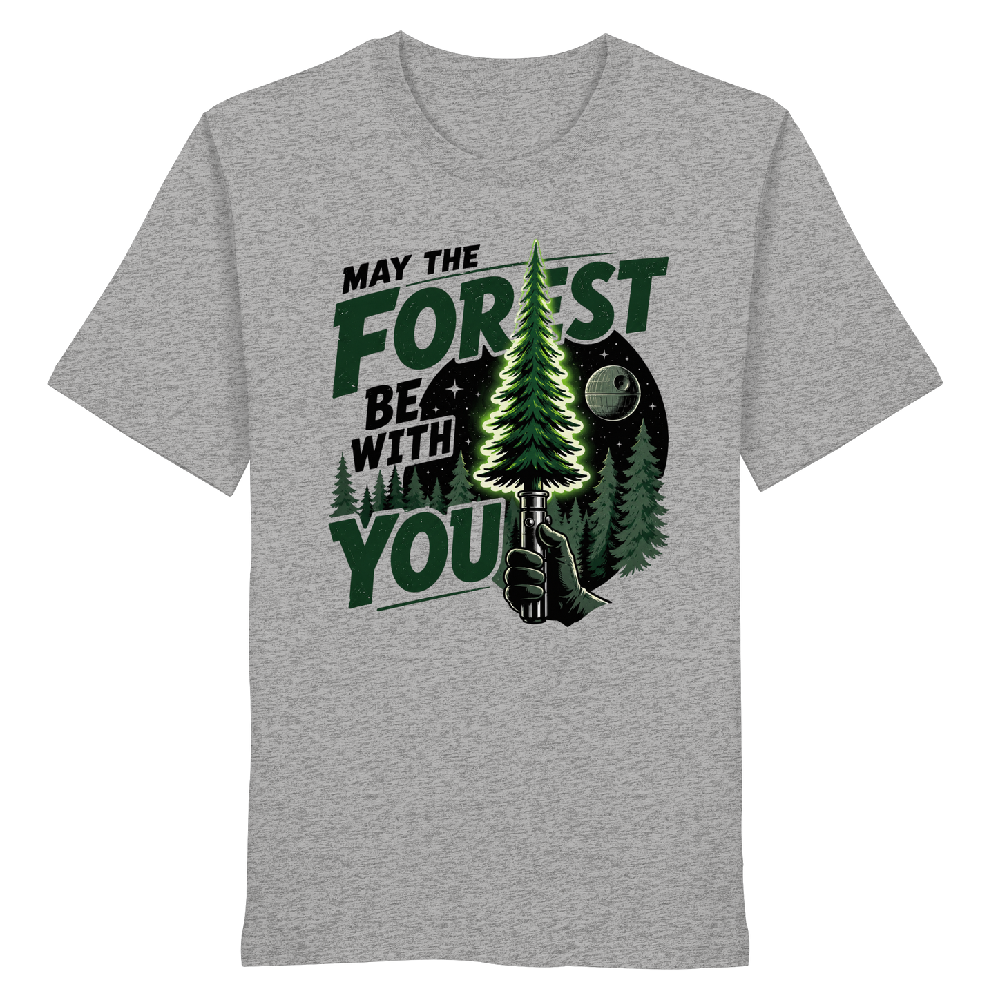 Clever Outdoor May The Forest Be With You - Organic Shirt