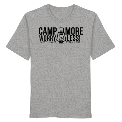 Clever Outdoor Camp More Worry Less  - Organic Shirt
