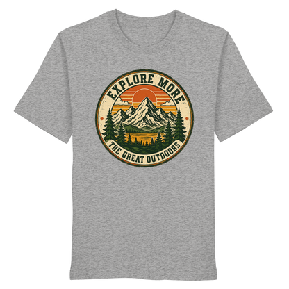 Clever Outdoor Explore More The Great Outdoors - Organic Shirt