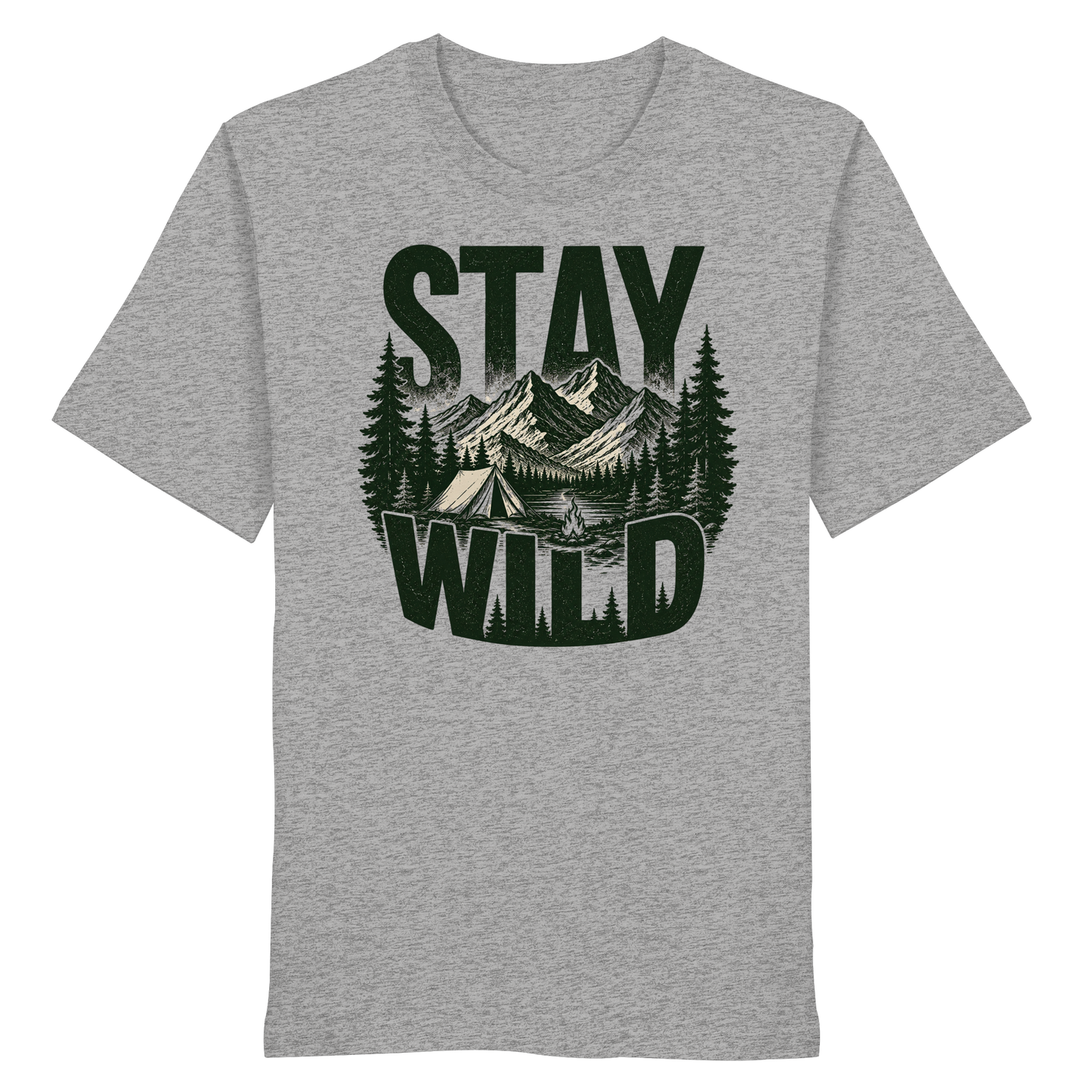 Clever Outdoor Stay Wild  - Organic Shirt
