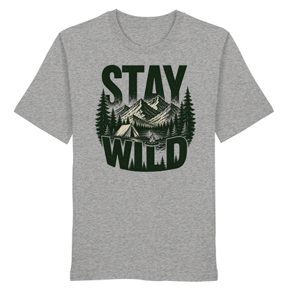Clever Outdoor Stay Wild  - Organic Shirt