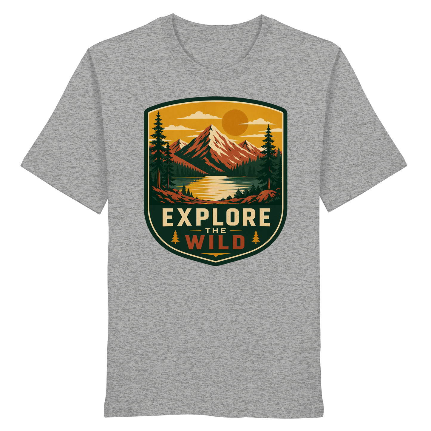 Clever Outdoor Explore The Wild - Organic Shirt
