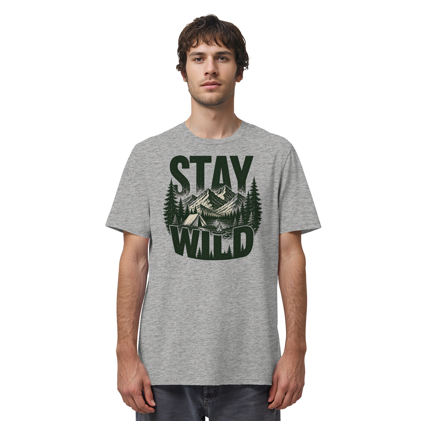 Clever Outdoor Stay Wild  - Organic Shirt
