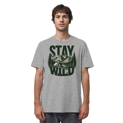 Clever Outdoor Stay Wild  - Organic Shirt