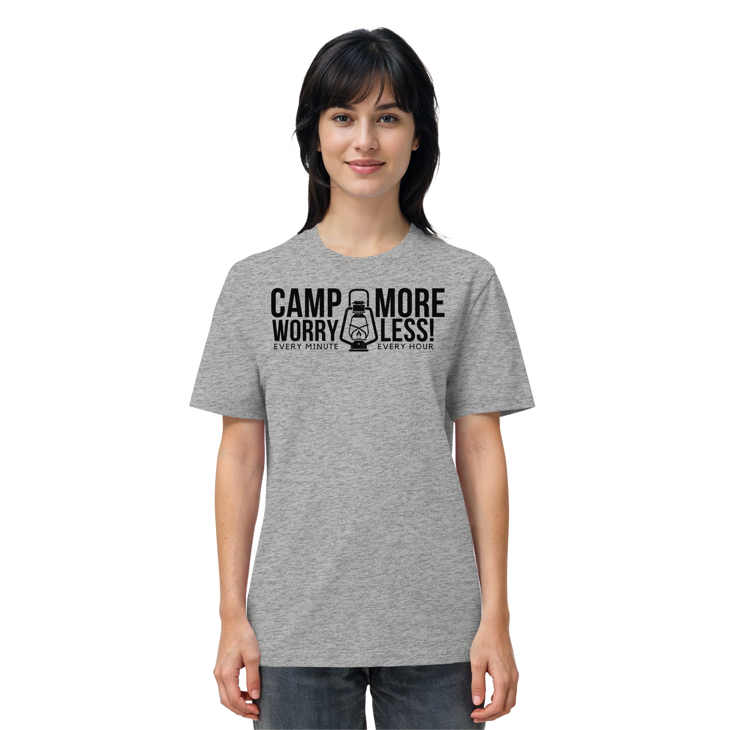 Clever Outdoor Camp More Worry Less  - Organic Shirt