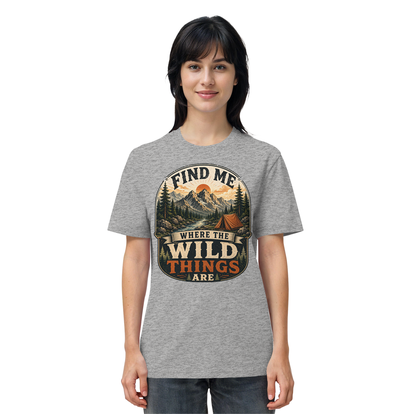 Clever Outdoor Find Me Where The Wild Things Are  - Organic Shirt