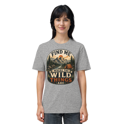 Clever Outdoor Find Me Where The Wild Things Are  - Organic Shirt