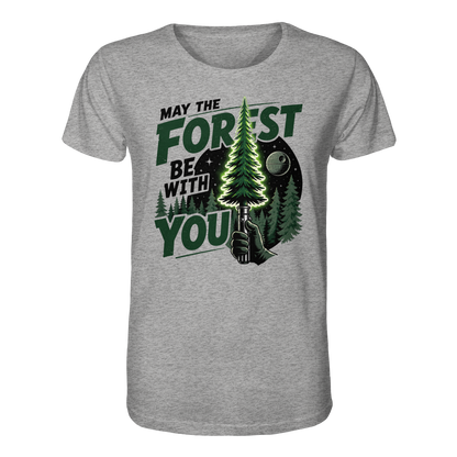 Clever Outdoor May The Forest Be With You - Organic Shirt
