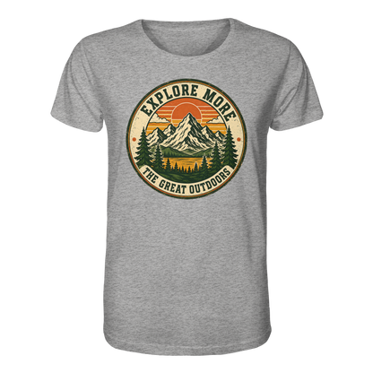Clever Outdoor Explore More The Great Outdoors - Organic Shirt