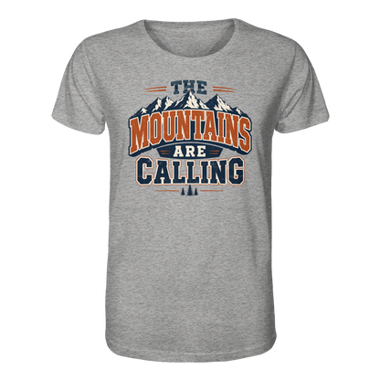 Clever Outdoor The Mountains Are Calling - Organic Shirt