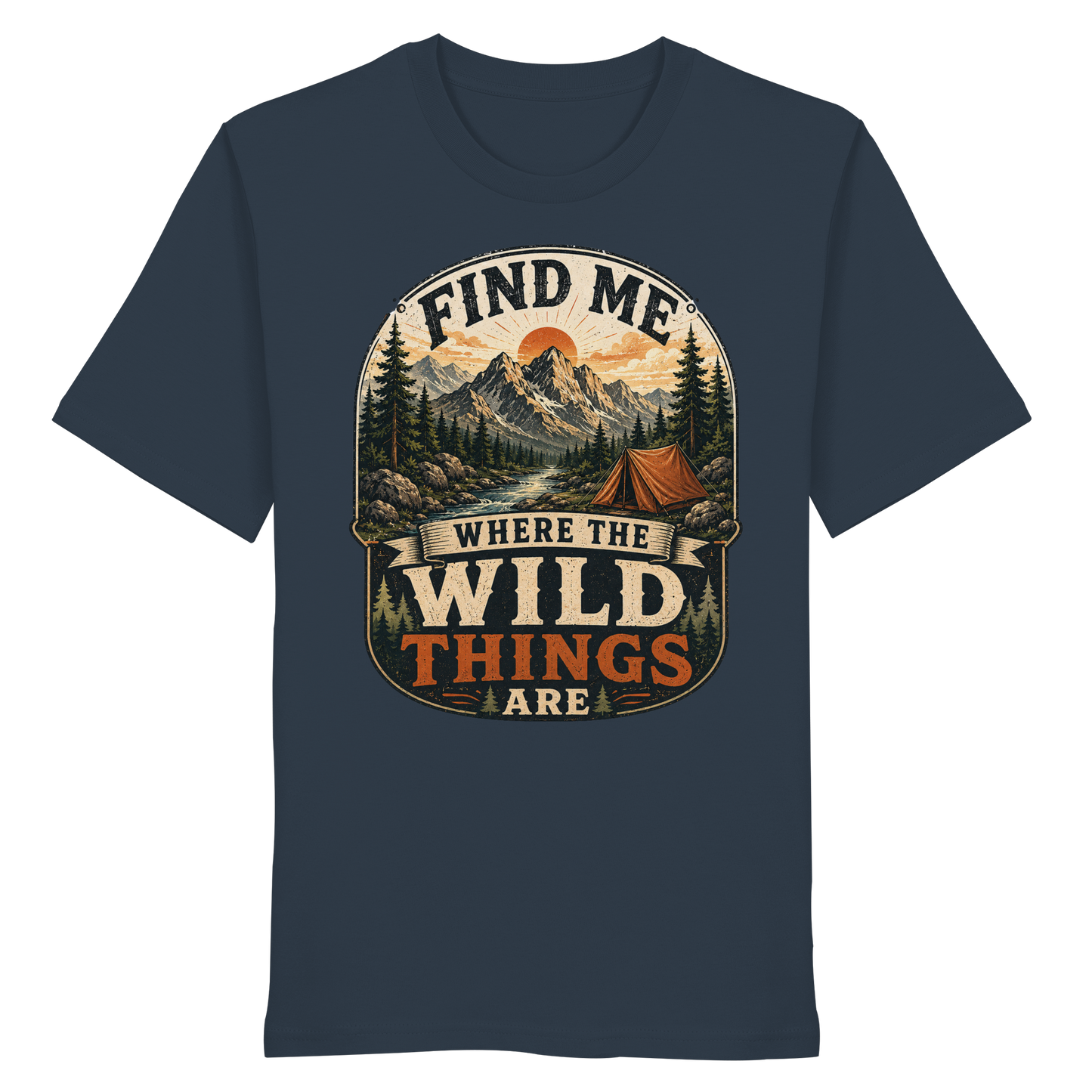 Clever Outdoor Find Me Where The Wild Things Are  - Organic Shirt