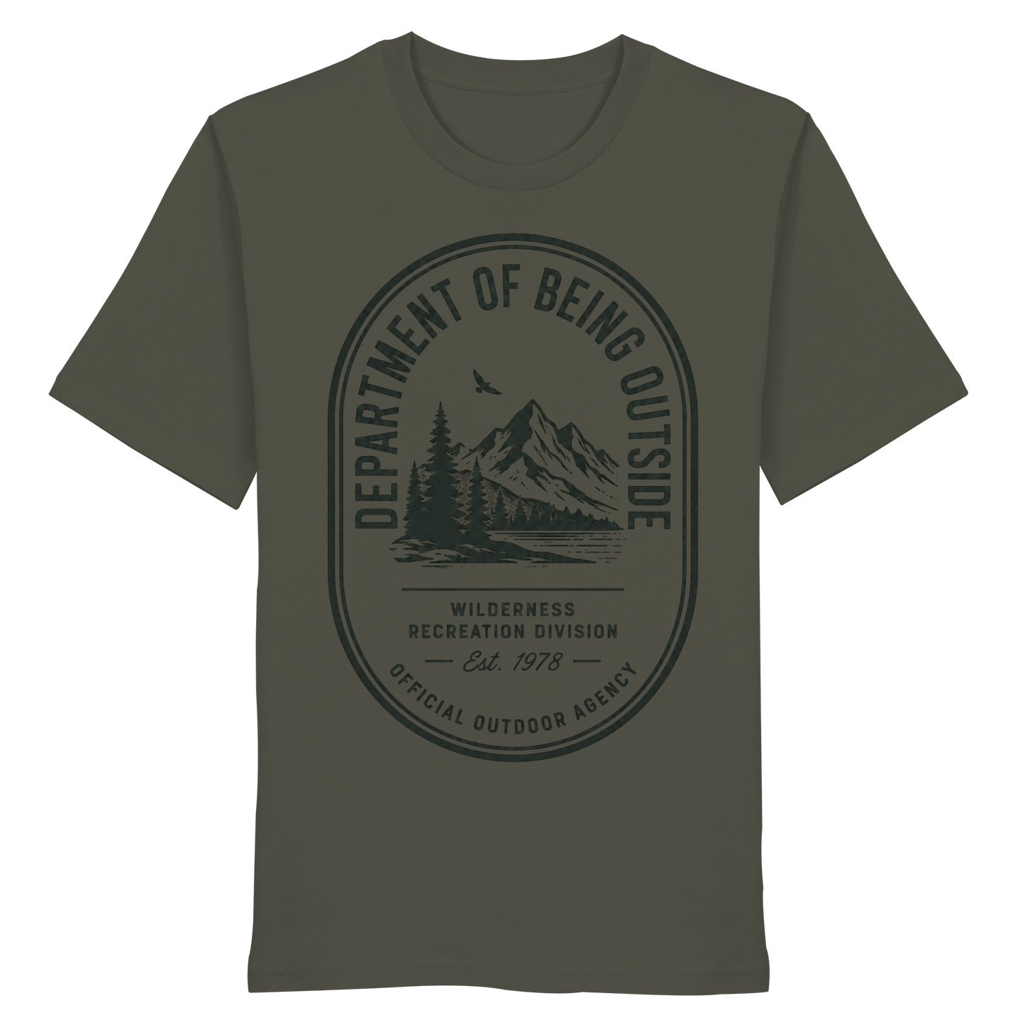 Clever Outdoor Being Outside - Organic Shirt