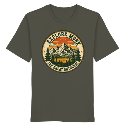 Clever Outdoor Explore More The Great Outdoors - Organic Shirt