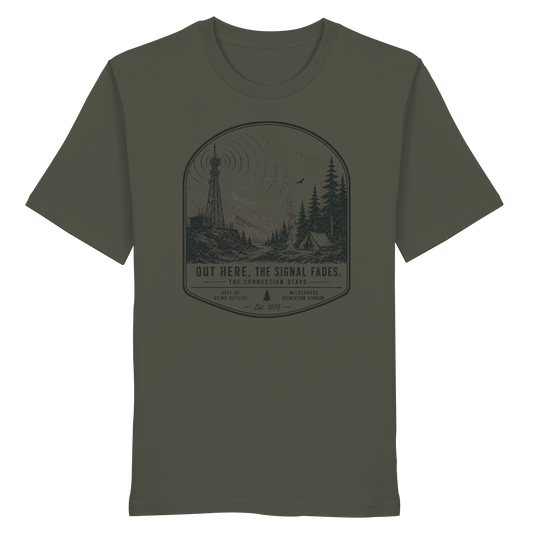 Clever Outdoor Signal Fades - Organic Shirt - clever-outdoor.de