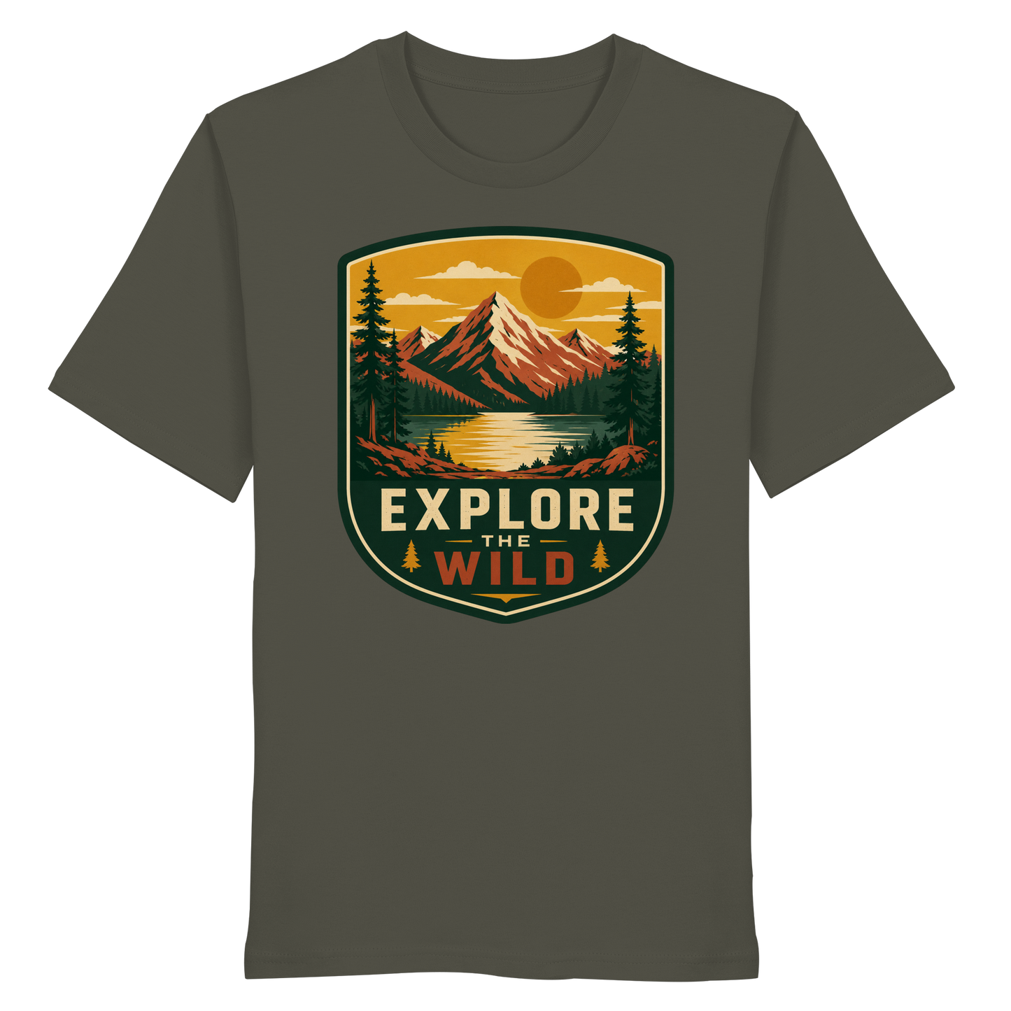 Clever Outdoor Explore The Wild - Organic Shirt