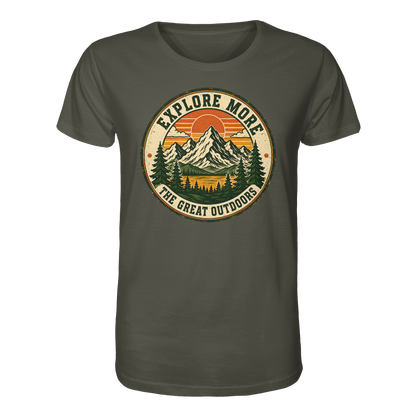 Clever Outdoor Explore More The Great Outdoors - Organic Shirt