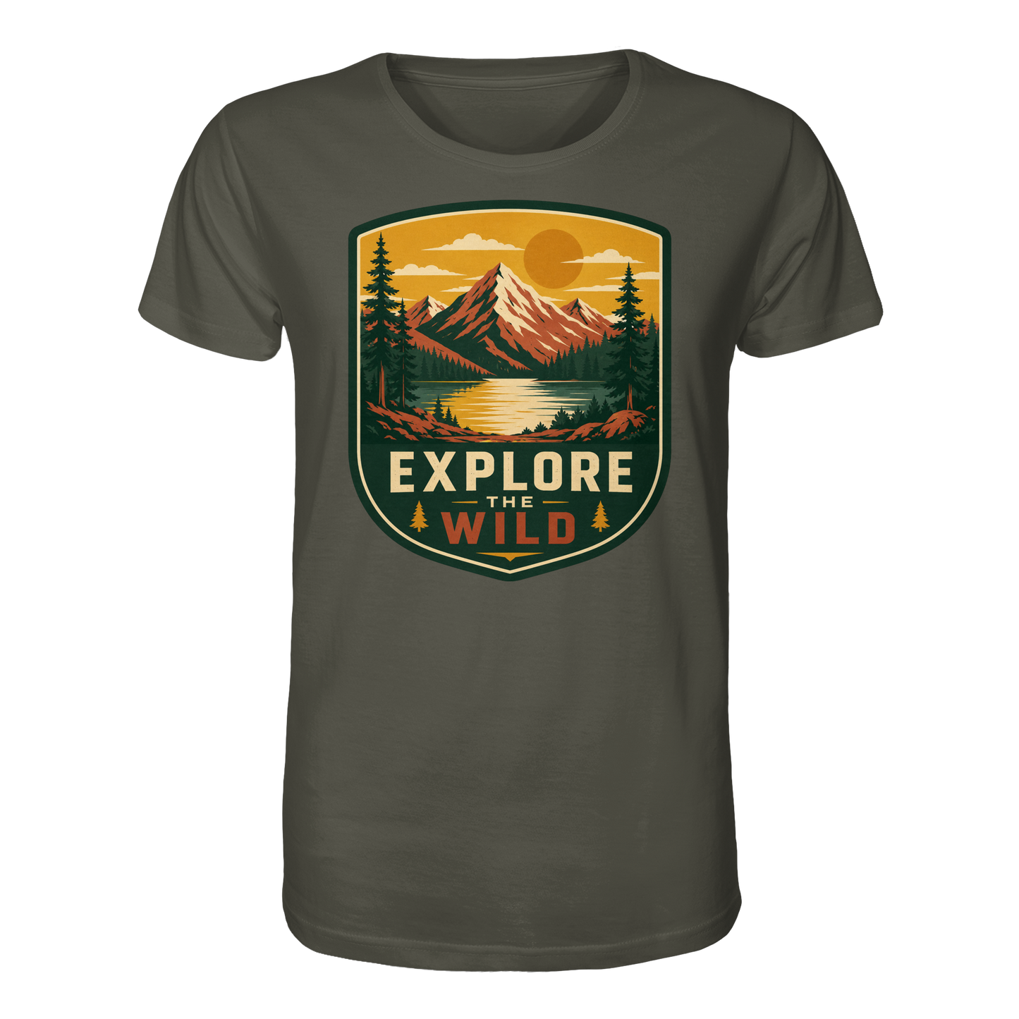 Clever Outdoor Explore The Wild - Organic Shirt