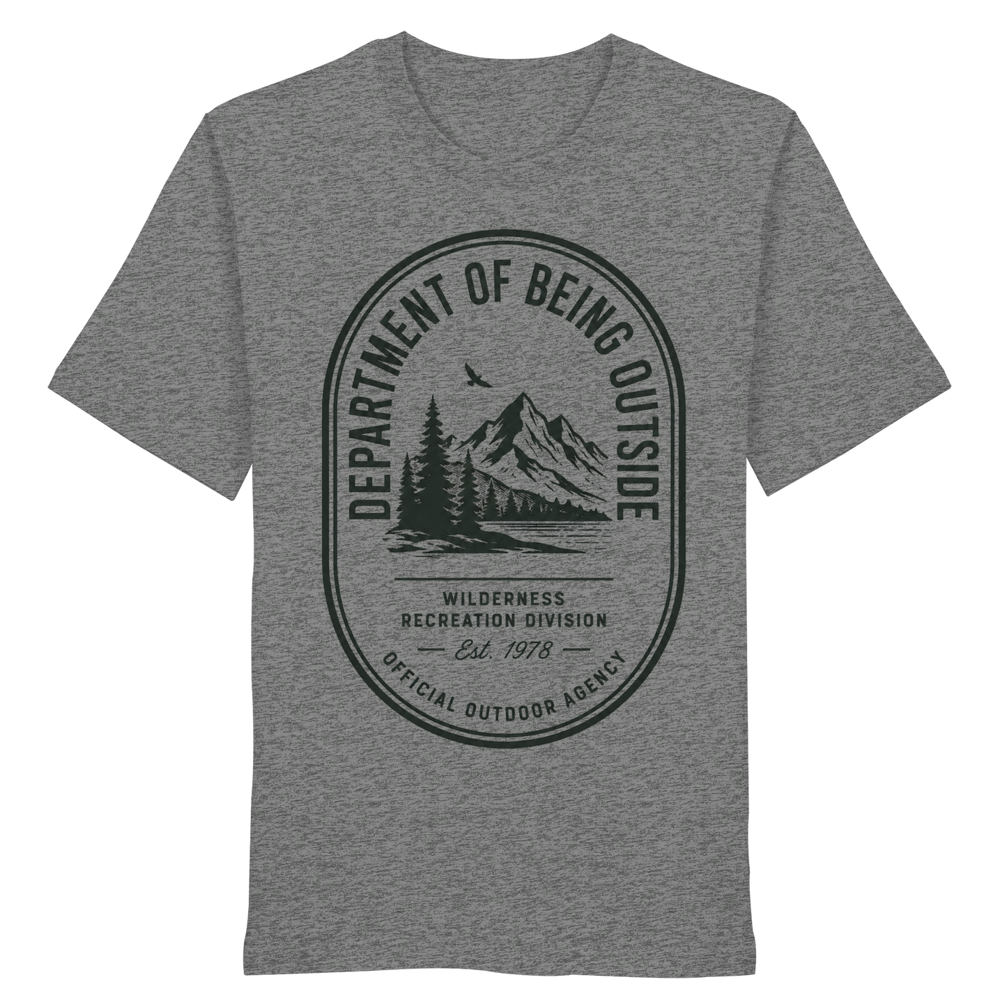 Clever Outdoor Being Outside - Organic Shirt