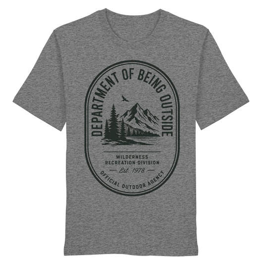 Clever Outdoor Being Outside - Organic Shirt - clever-outdoor.de