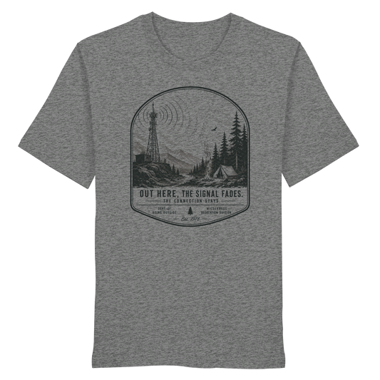 Clever Outdoor Signal Fades - Organic Shirt - clever-outdoor.de