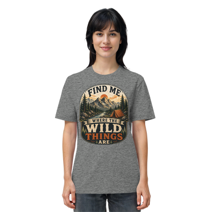 Clever Outdoor Find Me Where The Wild Things Are  - Organic Shirt