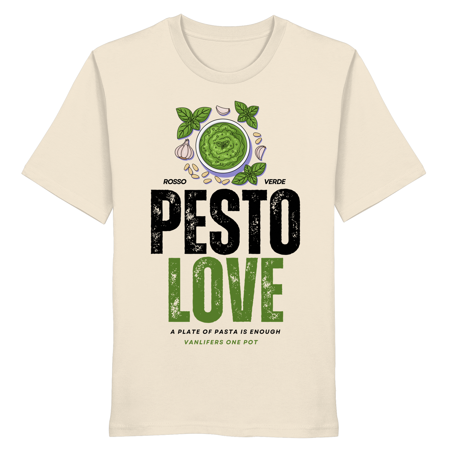 Clever Outdoor Pesto Love - Organic Shirt