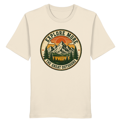 Clever Outdoor Explore More The Great Outdoors - Organic Shirt