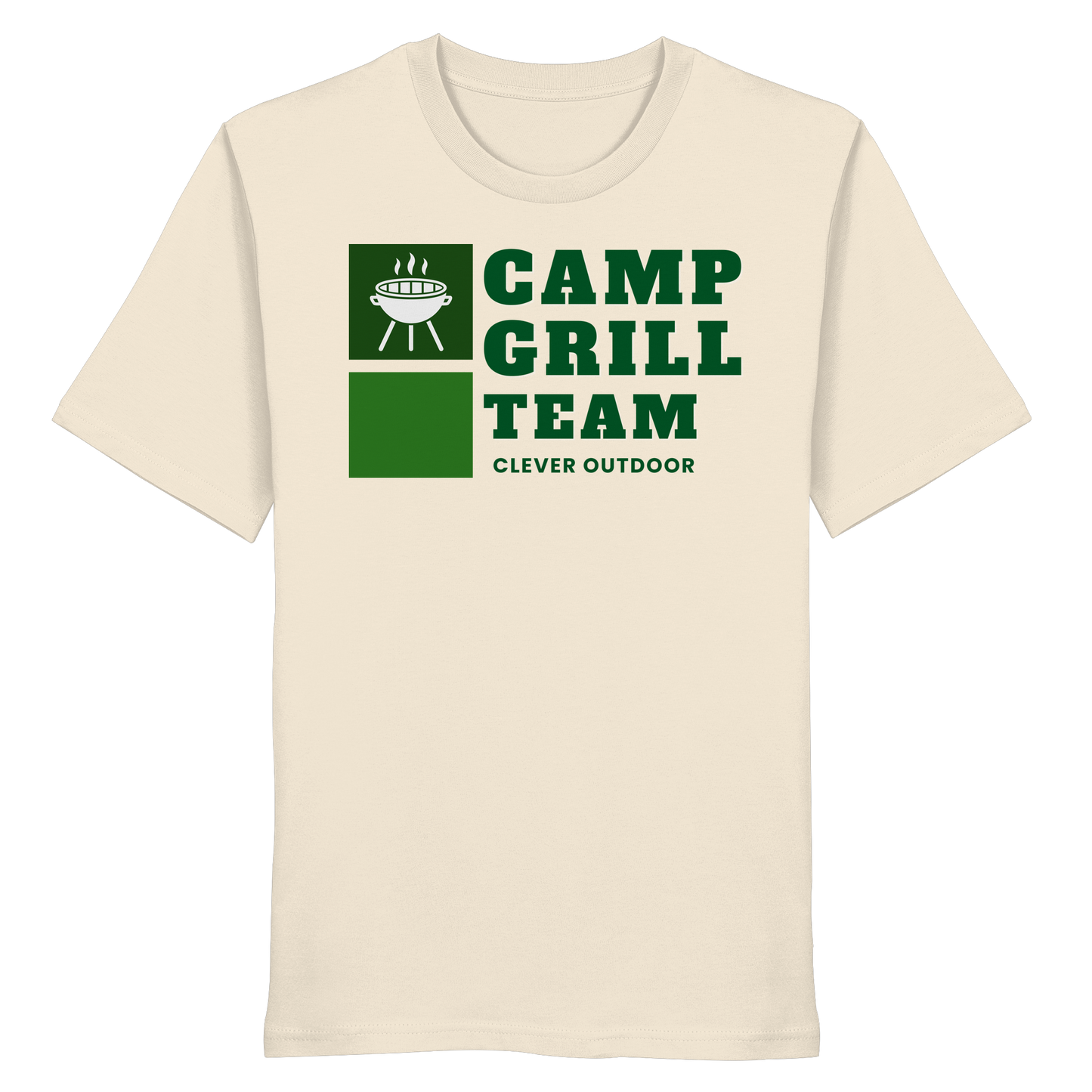 Clever Outdoor Camp Grill Team  - Organic Shirt