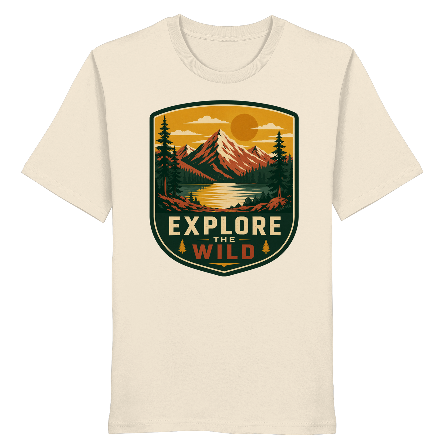 Clever Outdoor Explore The Wild - Organic Shirt