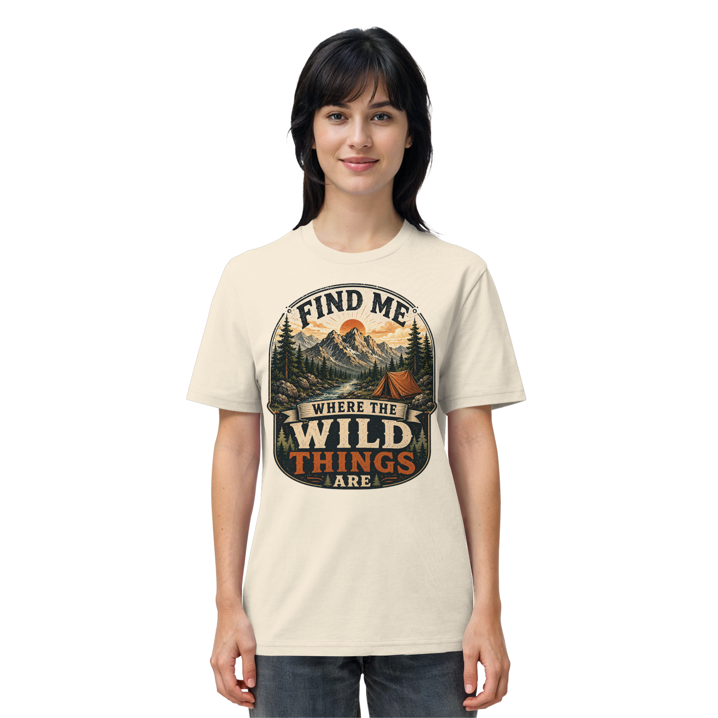 Clever Outdoor Find Me Where The Wild Things Are  - Organic Shirt