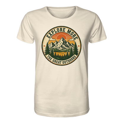Clever Outdoor Explore More The Great Outdoors - Organic Shirt