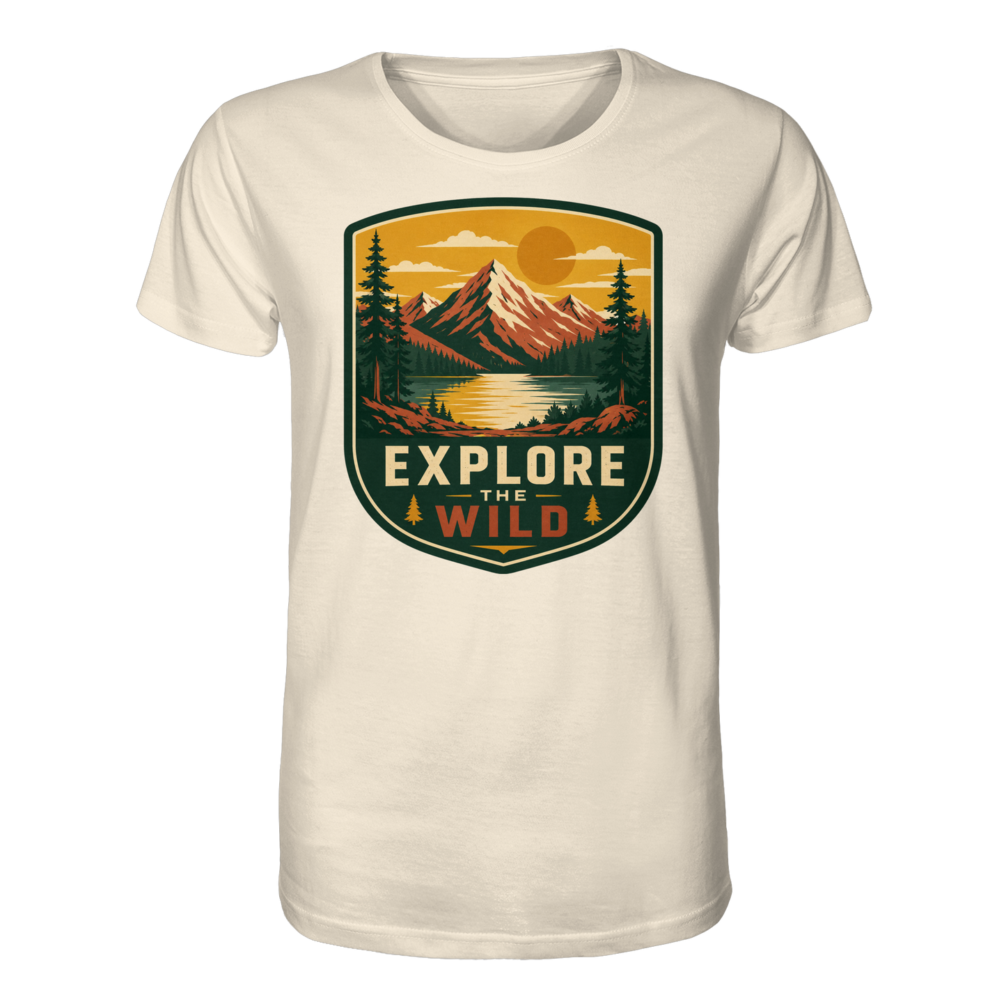 Clever Outdoor Explore The Wild - Organic Shirt