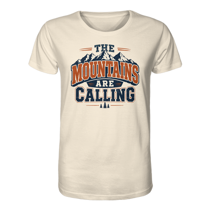 Clever Outdoor The Mountains Are Calling - Organic Shirt