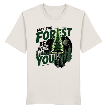 Clever Outdoor May The Forest Be With You - Organic Shirt