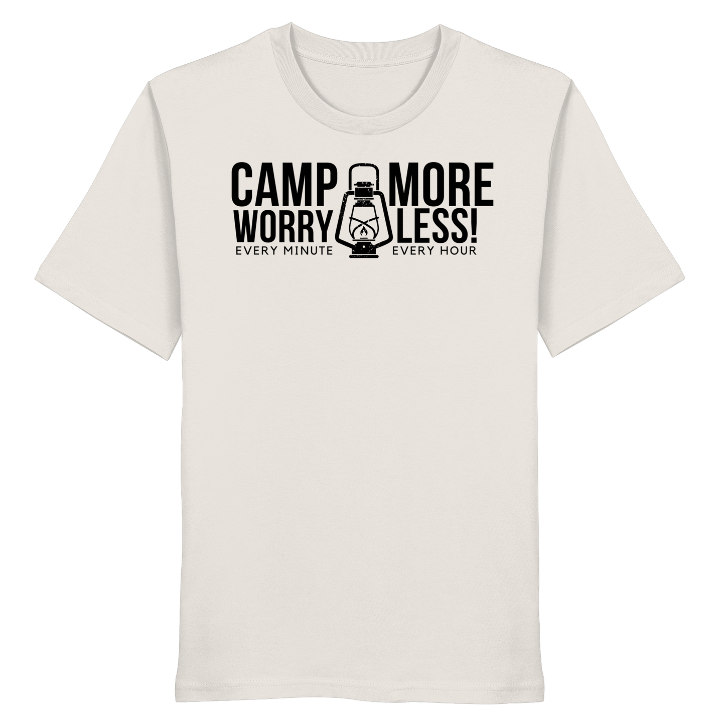 Clever Outdoor Camp More Worry Less  - Organic Shirt