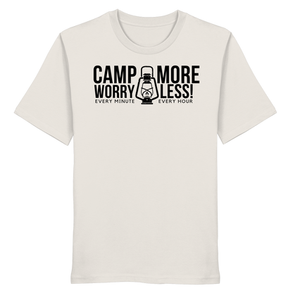 Clever Outdoor Camp More Worry Less  - Organic Shirt