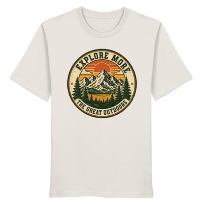 Clever Outdoor Explore More The Great Outdoors - Organic Shirt