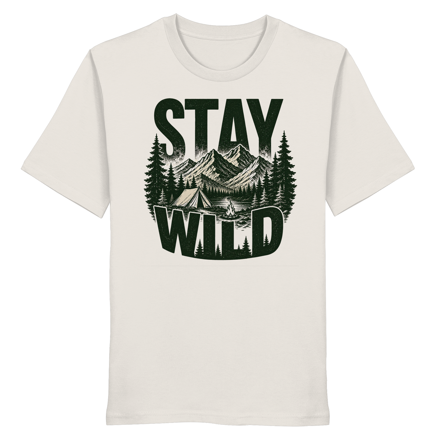 Clever Outdoor Stay Wild  - Organic Shirt