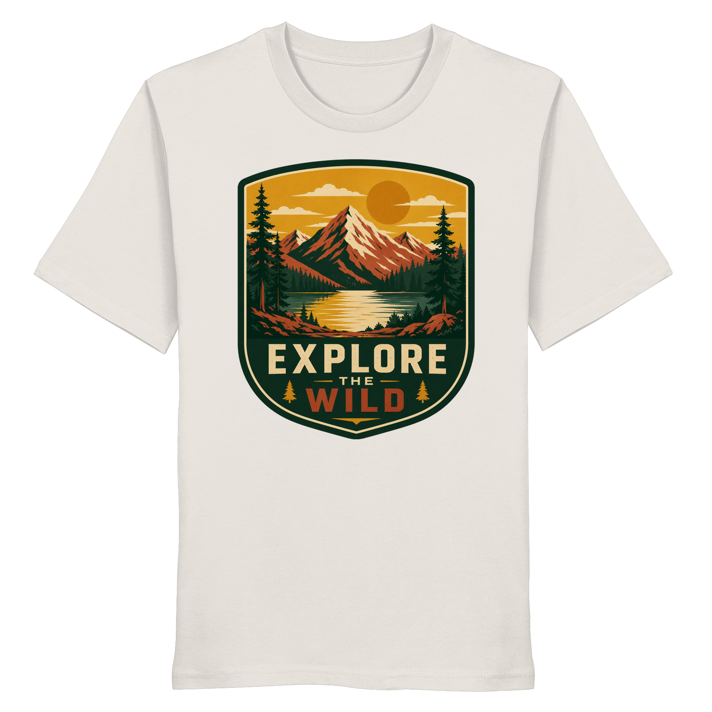 Clever Outdoor Explore The Wild - Organic Shirt