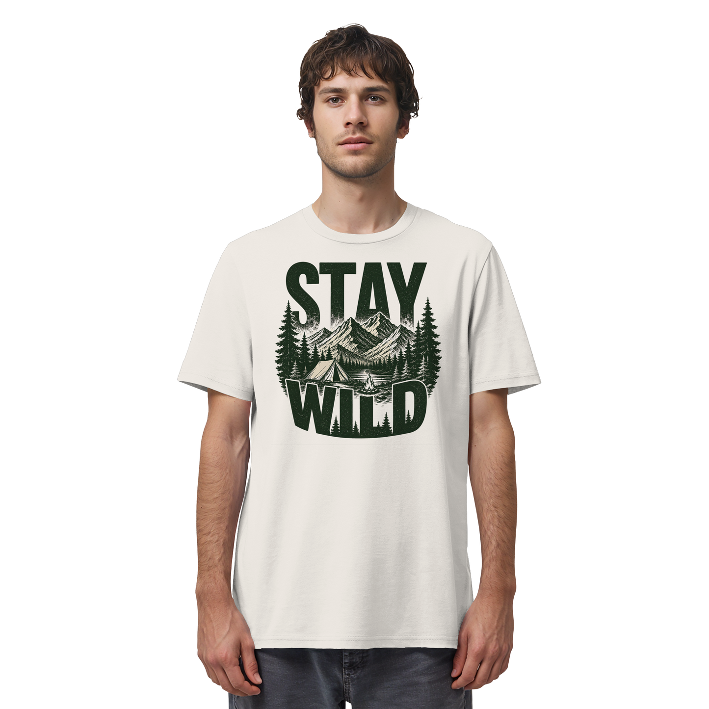 Clever Outdoor Stay Wild  - Organic Shirt