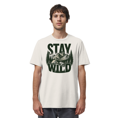 Clever Outdoor Stay Wild  - Organic Shirt