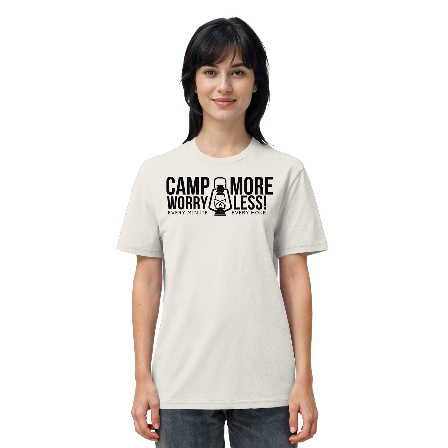 Clever Outdoor Camp More Worry Less  - Organic Shirt