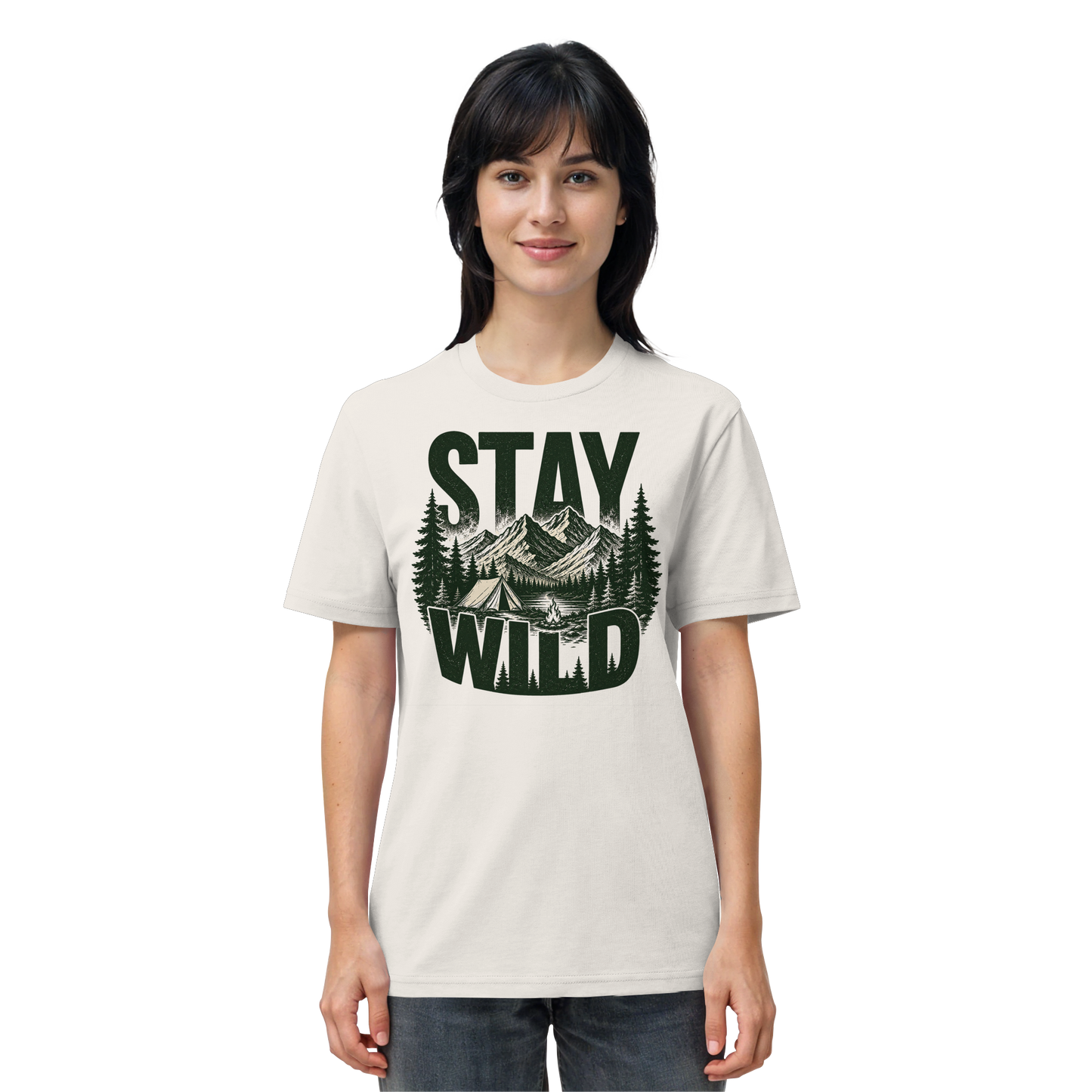 Clever Outdoor Stay Wild  - Organic Shirt