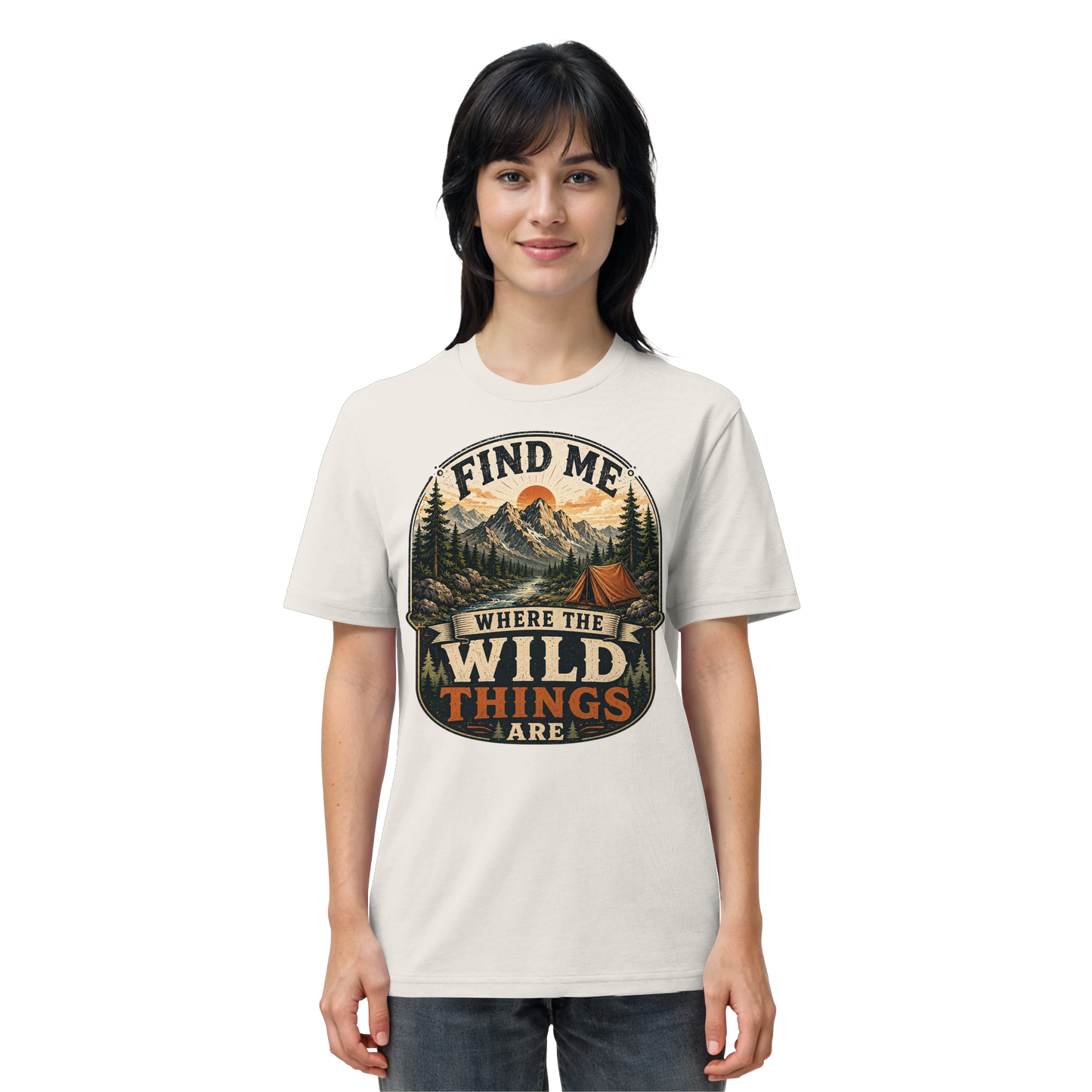 Clever Outdoor Find Me Where The Wild Things Are  - Organic Shirt