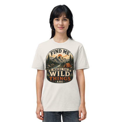 Clever Outdoor Find Me Where The Wild Things Are  - Organic Shirt
