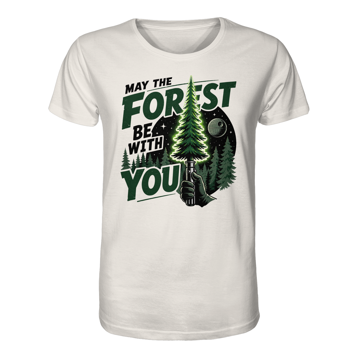 Clever Outdoor May The Forest Be With You - Organic Shirt