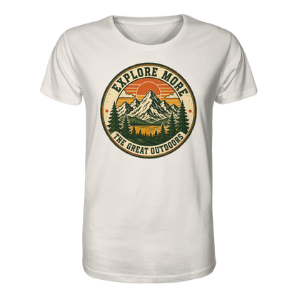 Clever Outdoor Explore More The Great Outdoors - Organic Shirt