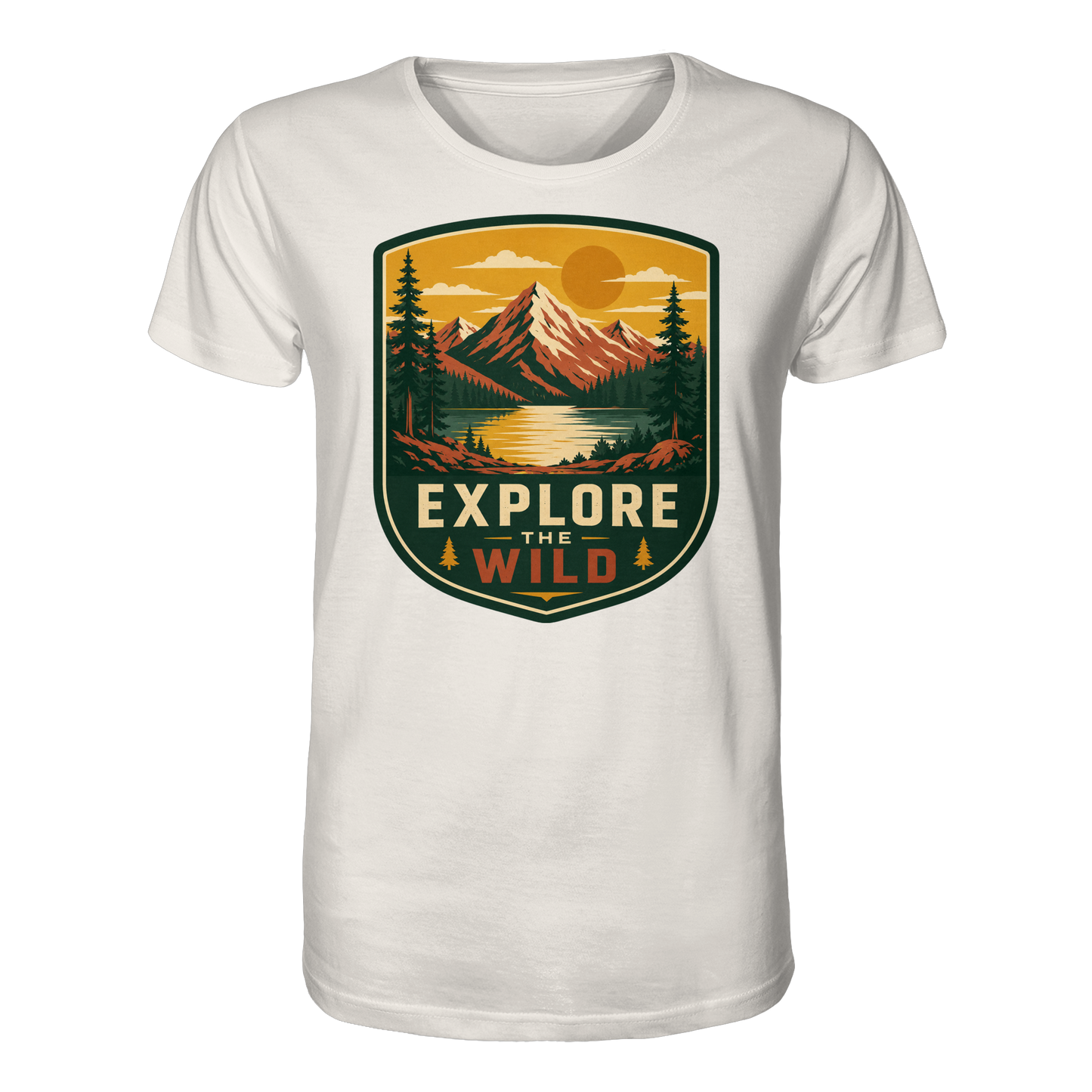 Clever Outdoor Explore The Wild - Organic Shirt