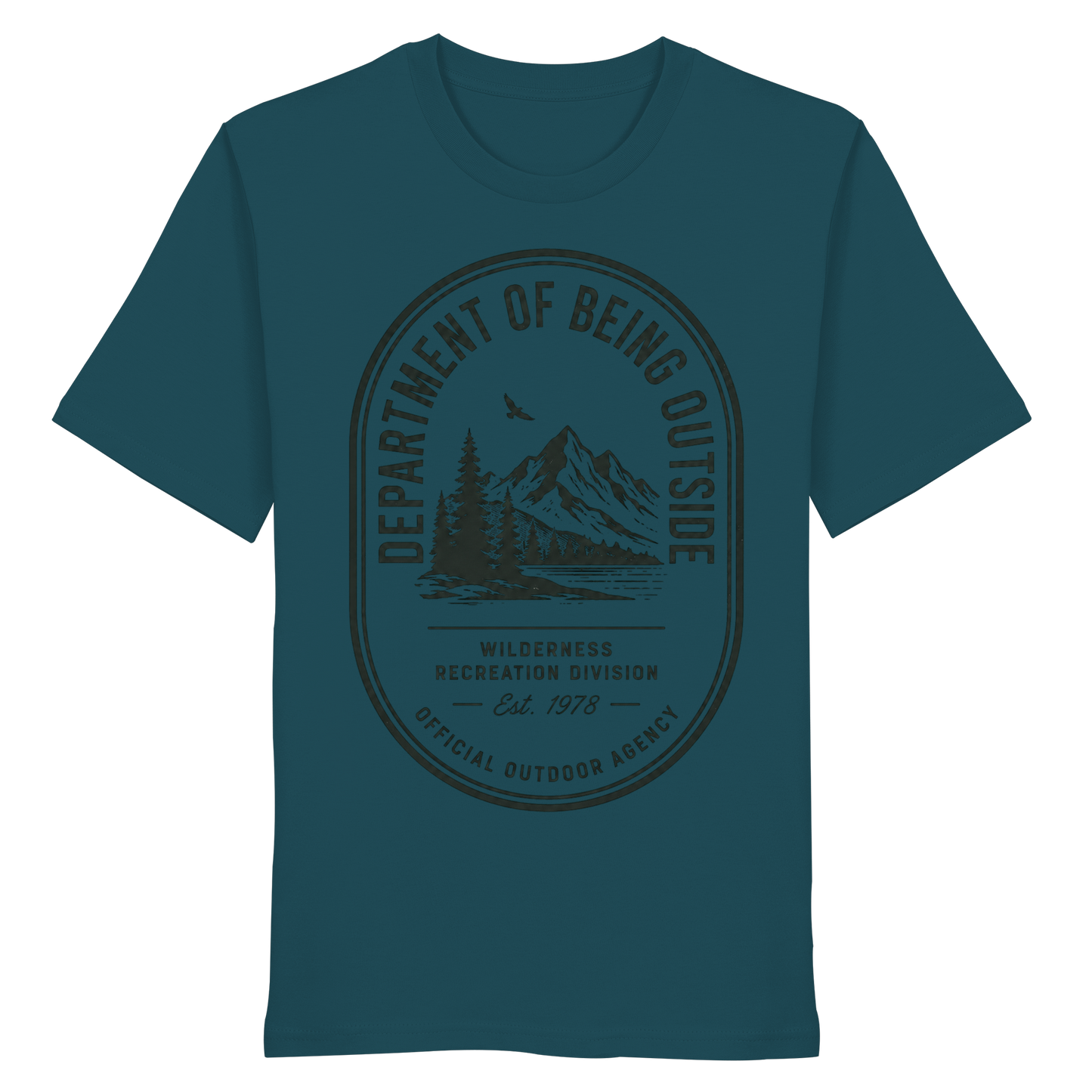 Clever Outdoor Being Outside - Organic Shirt