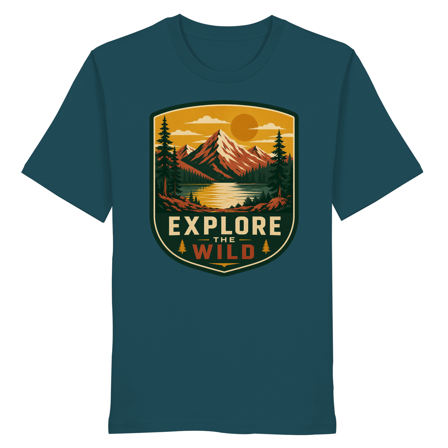 Clever Outdoor Explore The Wild - Organic Shirt